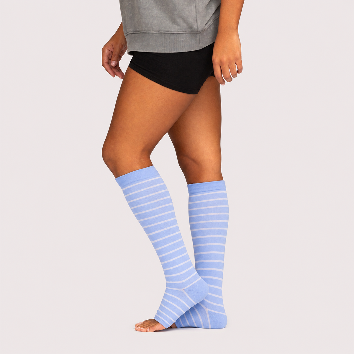 Vsock™ Bamboo Open Toe Compression Socks