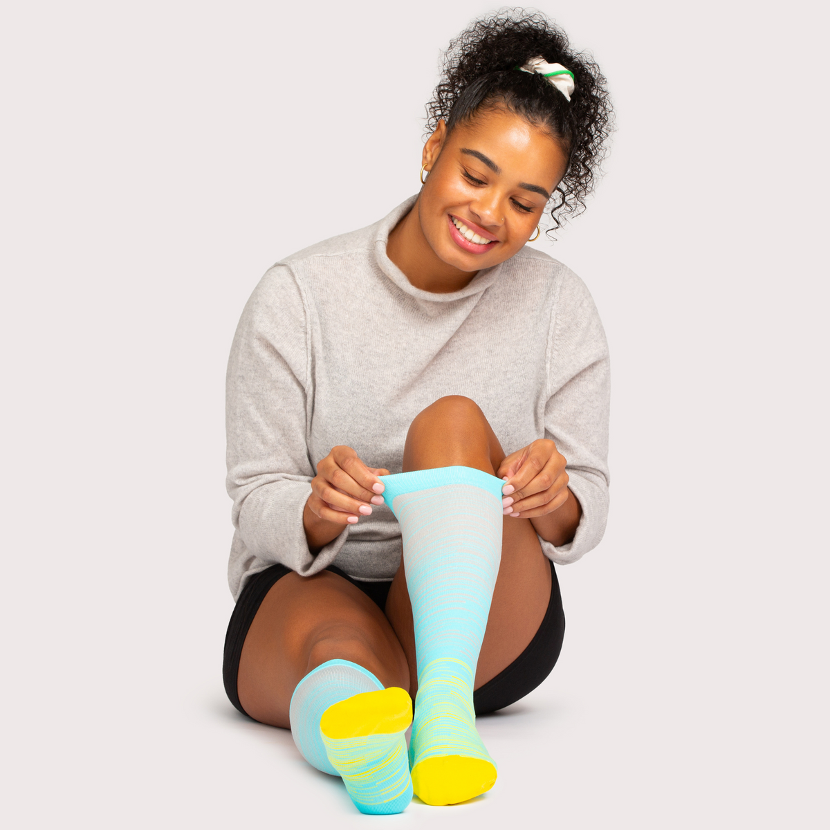 Vsock™ Wide Compression Socks For Pain Relief (Stripes)