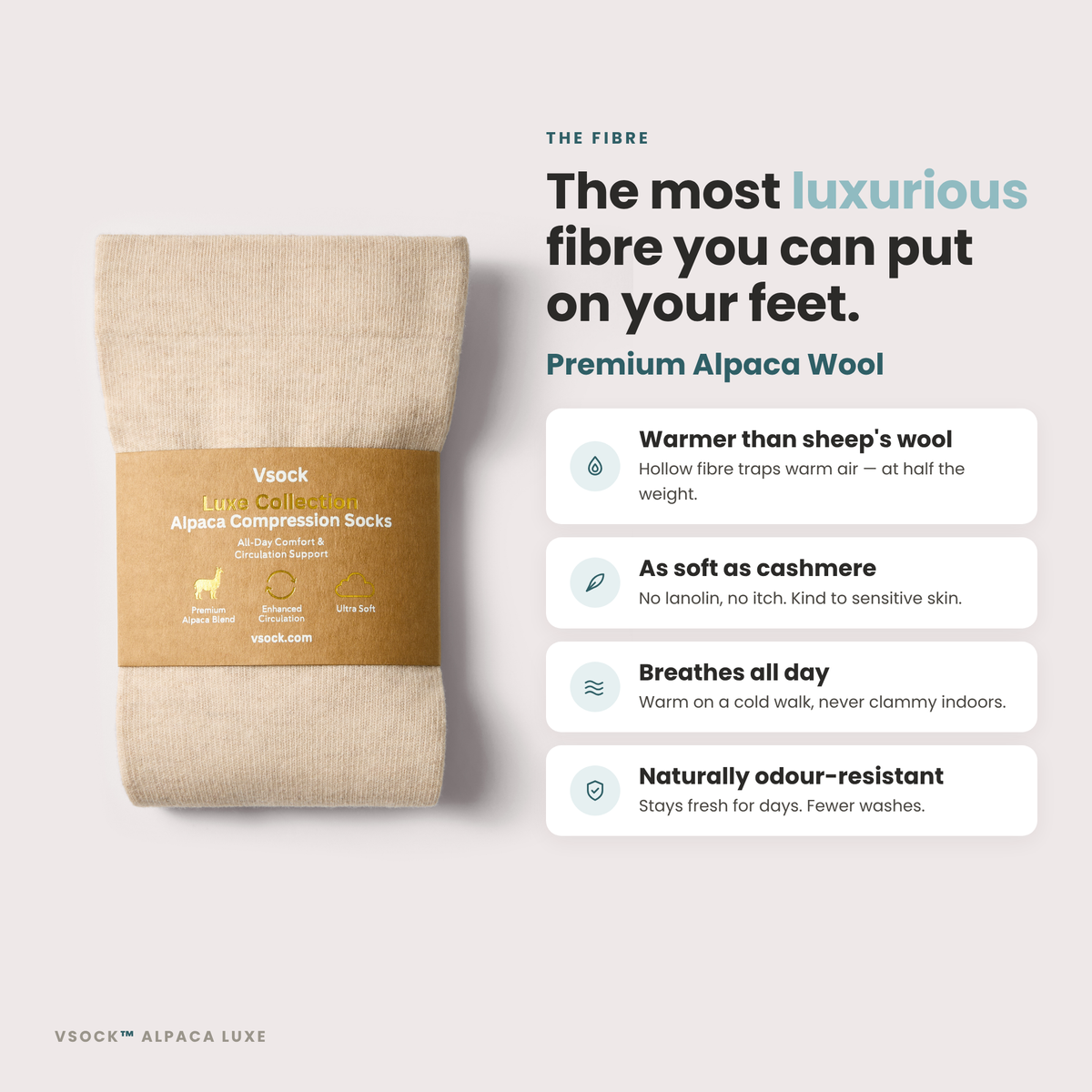 Vsock™ Alpaca Compression Socks